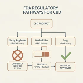 FDA regulatory landscape for CBD products